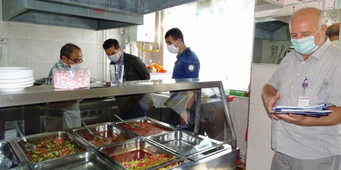 Kütahya'da Korona denetimi