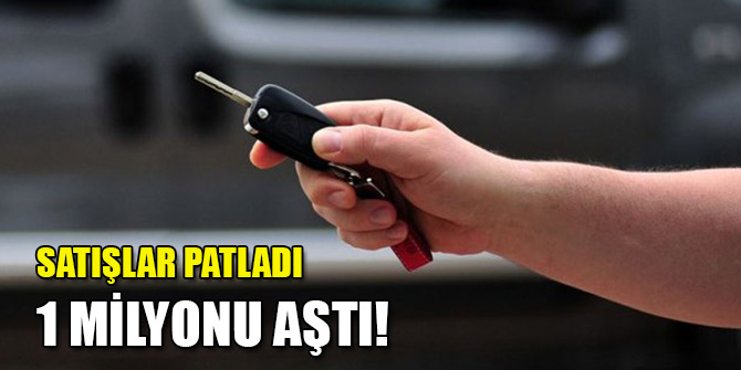 İkinci el online oto pazarında satışlar 1 milyonu aştı