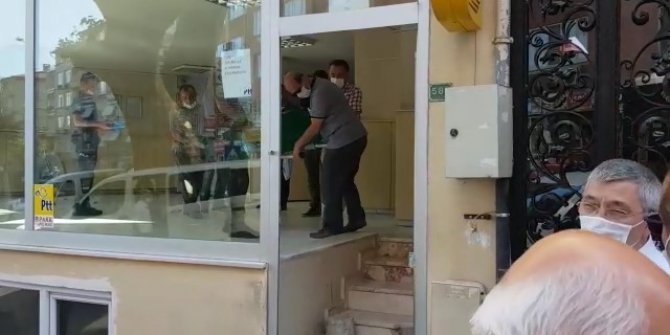 PTT şubesinde intihar şoku