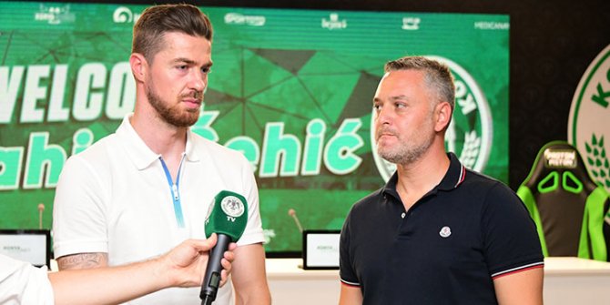 Sehic: Konyaspor’un yeri her zaman ligin ilk 5 sırası olmalı