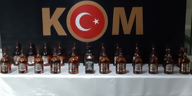Kastamonu'da kaçak içki operasyonunda iki kişi gözaltına alındı