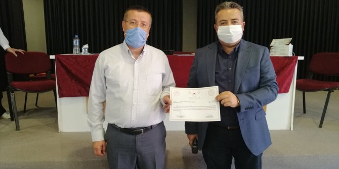 Bozkır bir okul "beyaz bayrak" ve "beslenme dostu" sertifikası aldı