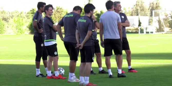 Konyaspor'da Gençlerbirliği maçı hazırlıkları