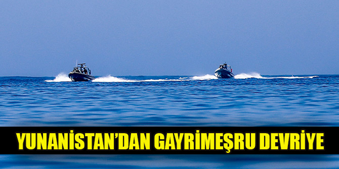 Yunanistan’dan silahlı Zodyak'la Meis’te gayrimeşru devriye