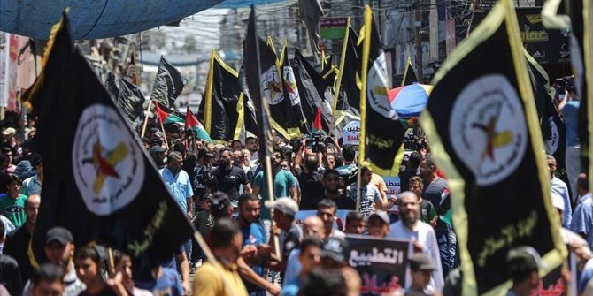 Palestinians rally against recent normalization deals