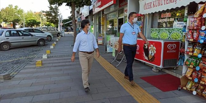 Seydişehir'de Kovid-19 denetimleri