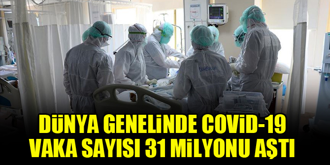 Dünya genelinde Covid-19 vaka sayısı 31 milyonu aştı