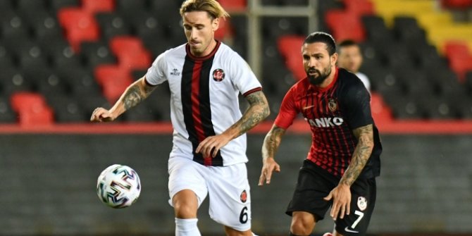 Gaziantep'te 4 gol var kazanan yok