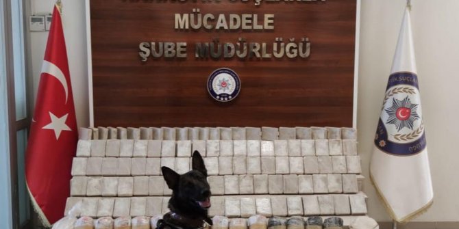 Son 1 haftada 1 ton 66 kilo eroin ele geçirildi