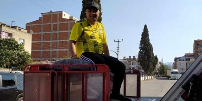 Stada giremeyince vinç kiraladı