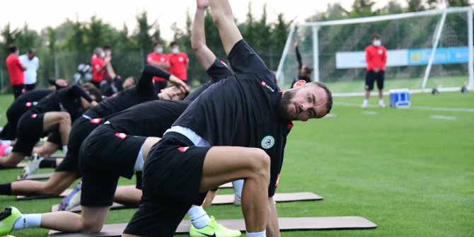 Konyaspor, Beşiktaş maçı hazırlıklarına başladı
