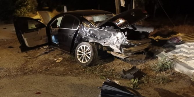 İki otomobil çarpıştı: 6 yaralı