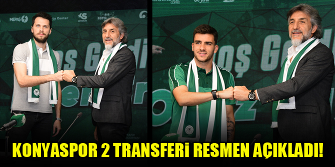 Konyaspor 2 transferi resmen açıkladı!