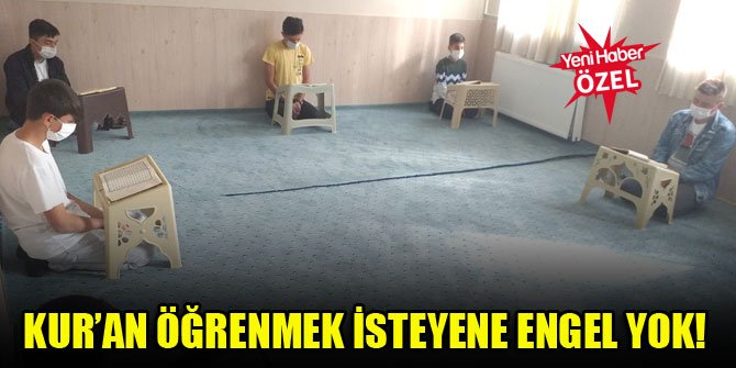 Kur’an öğrenmek isteyene engel yok!