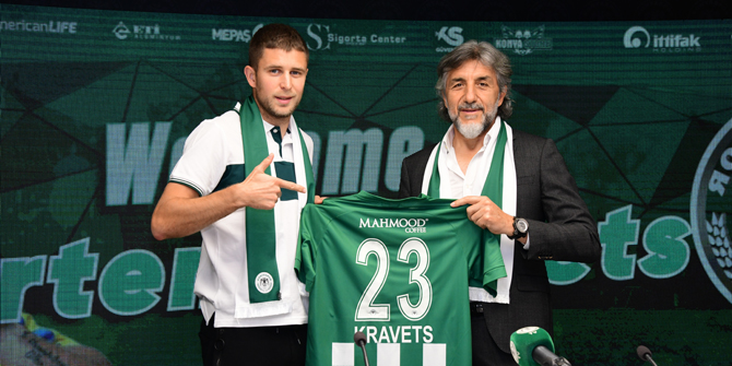 Konyaspor'da Kravets ilk maçında golünü attı