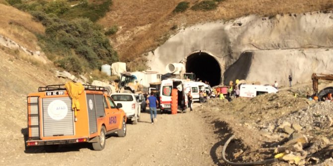 Kop Dağı Tüneli inşaatında patlama