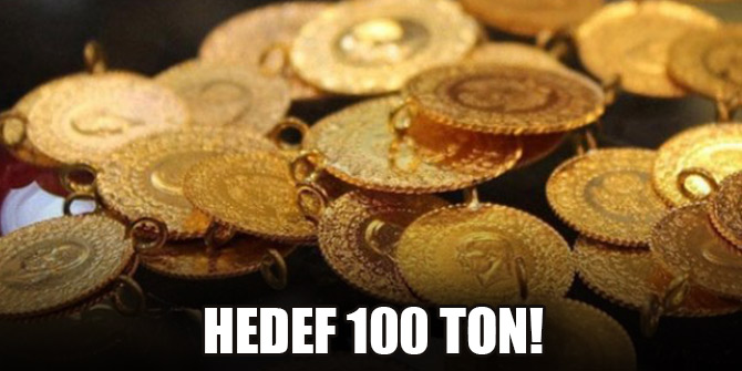 Altın üretiminde hedef 5 yılda 100 ton