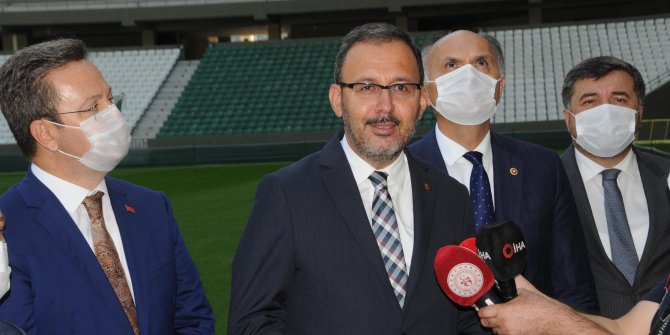 Bakan Kasapoğlu: Gençlerimizin emrindeyiz