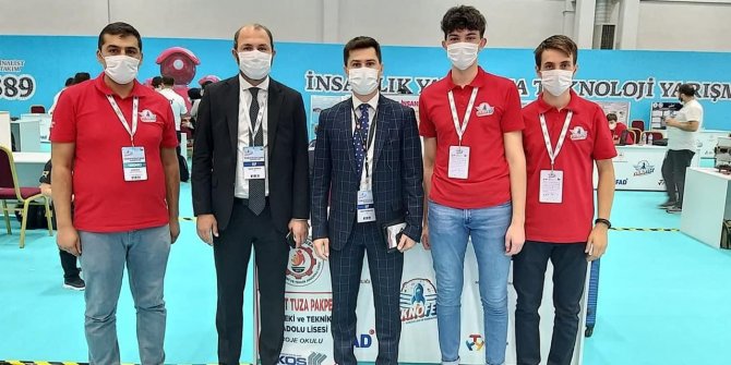 Selçuklu Tuza Pakpen Mesleki ve Teknik Anadolu Lisesi 2020 Teknofest'te Porsuk İnsansız Kara Aracı Projesiyle finalist olmaya hak kazandı