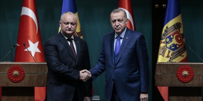 Erdoğan, Moldova Cumhurbaşkanı Dodon ile telefonda görüştü
