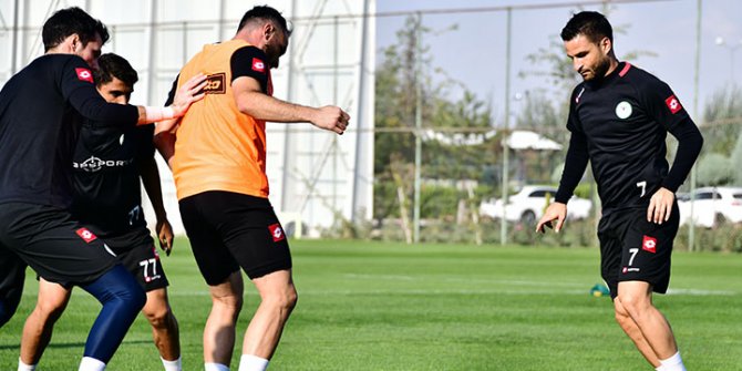 Konyaspor, Beşiktaş maçına iki eksikle hazırlanıyor
