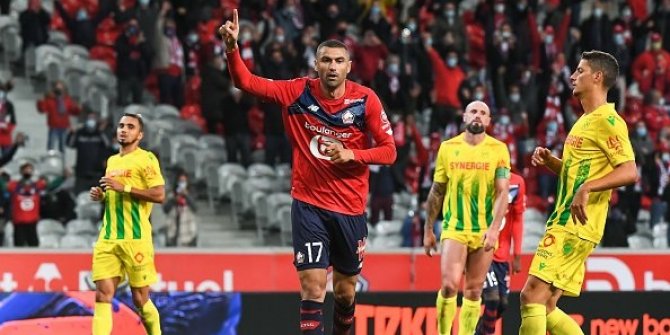 Burak Yılmaz, Lille formasıyla ilk golünü attı