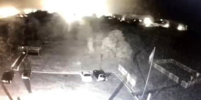 Ukrayna’da askeri uçağın düşme anına ait görüntüler ortaya çıktı
