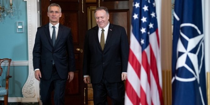 Pompeo ve Stoltenberg Doğu Akdeniz'i görüştü