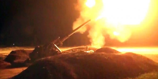 Azerbaycan ordusu, Ermeni ordusuna ait 1 tankı ve 10 askeri daha vurdu