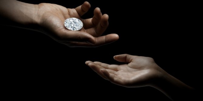 102 karat pırlanta İngiltere’de satışa çıkıyor