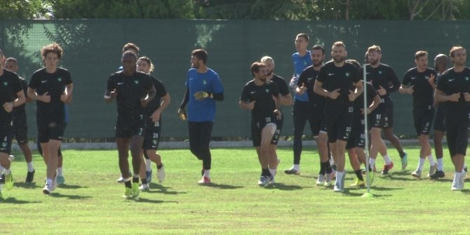 Denizlispor, Konyaspor maçı hazırlıklarına ara vermeden başladı