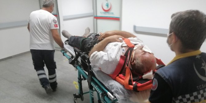 Aksaray’da otomobil, kırmızı ışıkta geçen otomobile çarptı: 5 yaralı