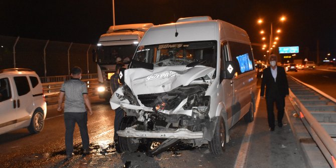 Malatya'da zincirleme kaza: 6 yaralı