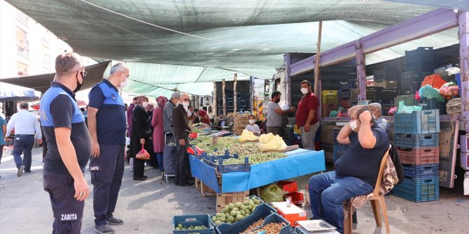 Beyşehir'de zabıtanın pazar yeri denetimleri