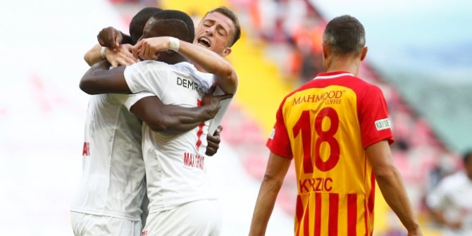 Kayseri'de 3 puan Yiğido'nun