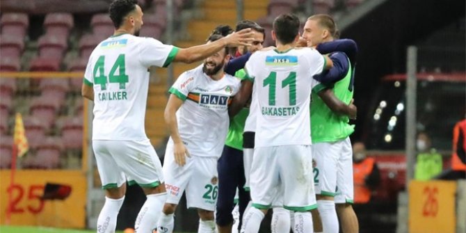 Alanyaspor, Galatasaray'ı 90+5'te geçti