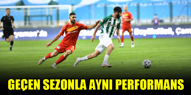 Konyaspor’dan geçen sezonla aynı performans