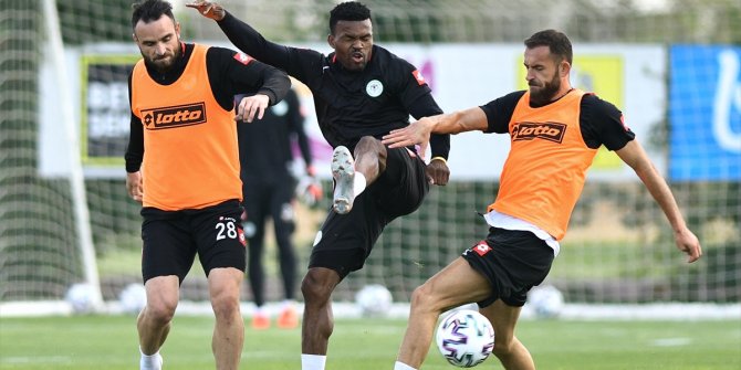 Konyaspor'da Gaziantep FK maçı hazırlıkları sürüyor