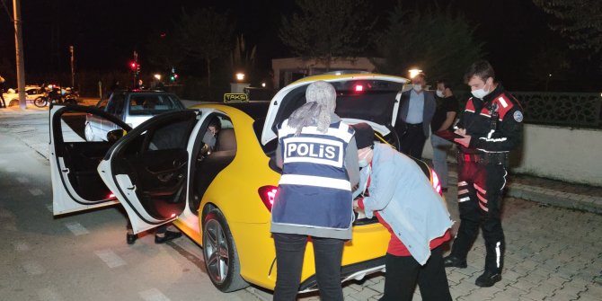 İnegöl'de jandarma ve polisten 'huzur ve güven' uygulaması