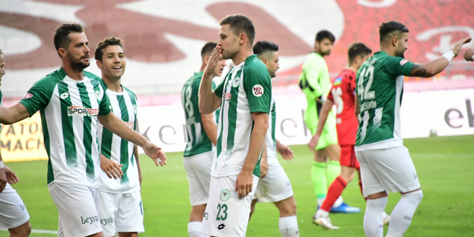 Konyaspor’un 5 golü 2 oyuncudan
