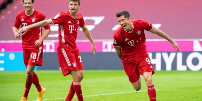 Bayern Münih gol olup yağdı
