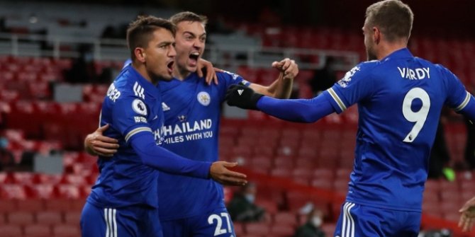 Cengiz'in asisti Leicester'a galibiyeti getirdi