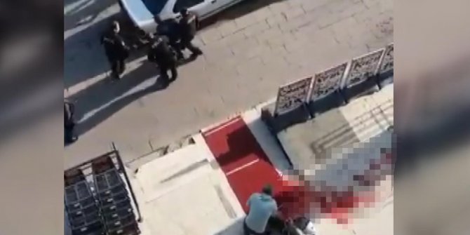 Pompalı tüfekle vurup, başında bekledi