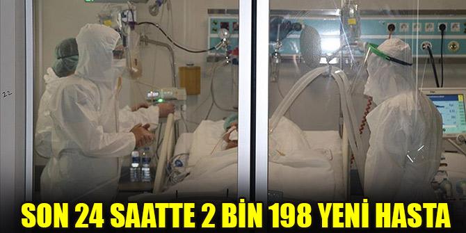 Türkiye'de son 24 saatte 2198 kişiye Kovid-19 tanısı konuldu, 75 kişi hayatını kaybetti