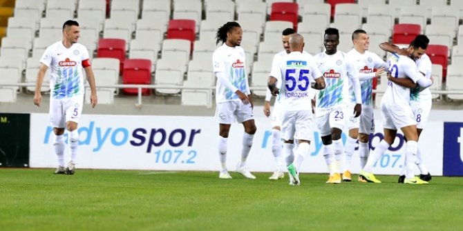 Sivas'ta 3 puan Çaykur Rizespor'un