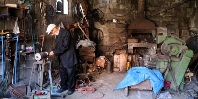 10 metrekarelik atölyede 70 yıl