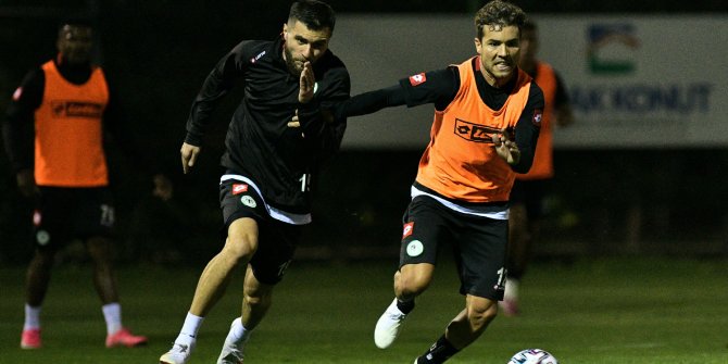 Konyaspor'da Başakşehir hazırlıkları