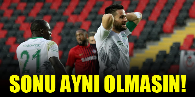 Sonu aynı olmasın!