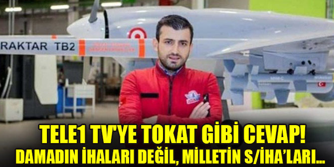 Selçuk Bayraktar'dan Tele1 TV'ye tokat gibi cevap: İsteseniz de uçacak istemeseniz de...