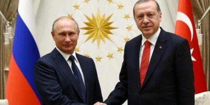 Cumhurbaşkanı Erdoğan ile Vladimir Putin görüştü